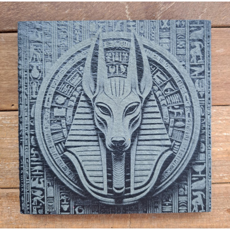 Anubis Slate Coaster